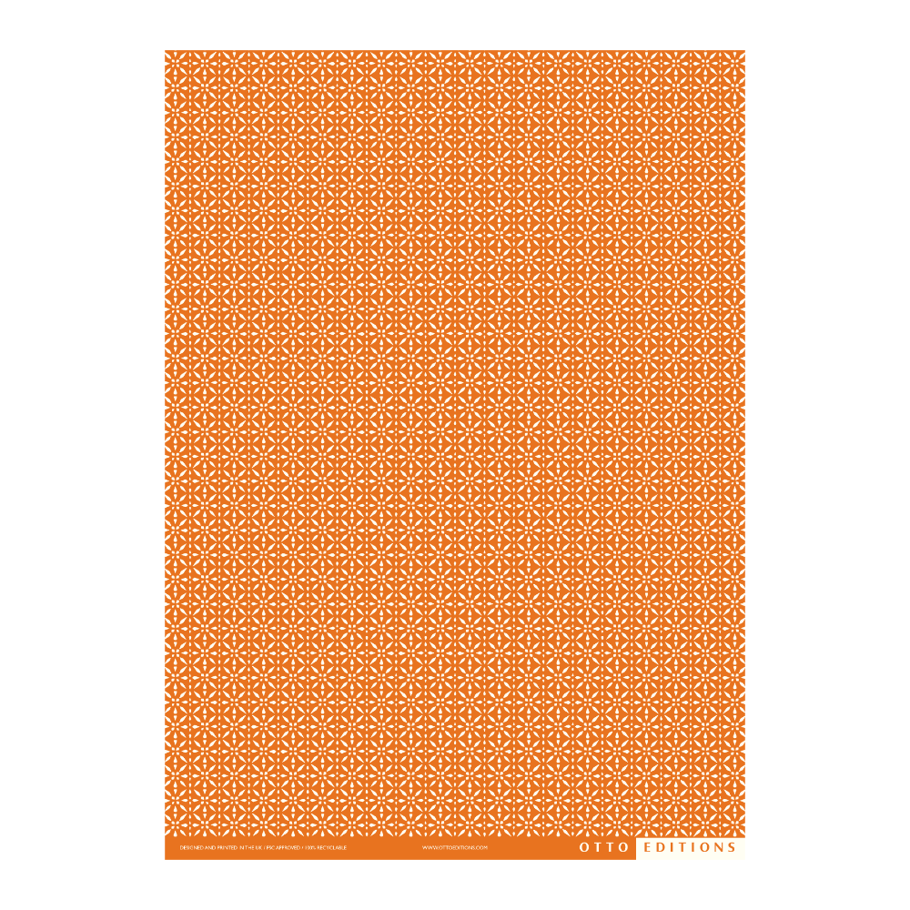 Cutwork Spice Wrapping Paper