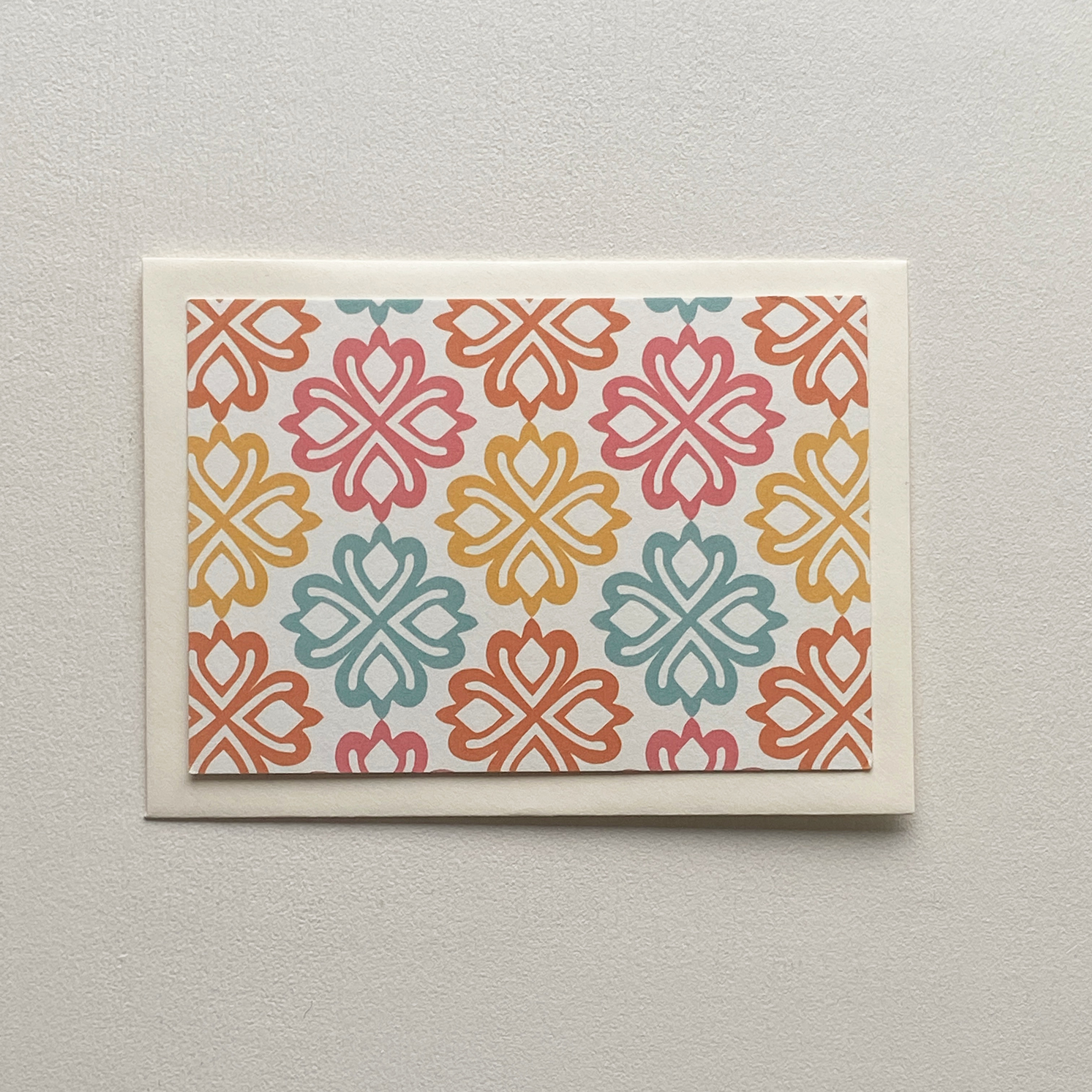 Mini Note Cards - No.3 - Carved Motif