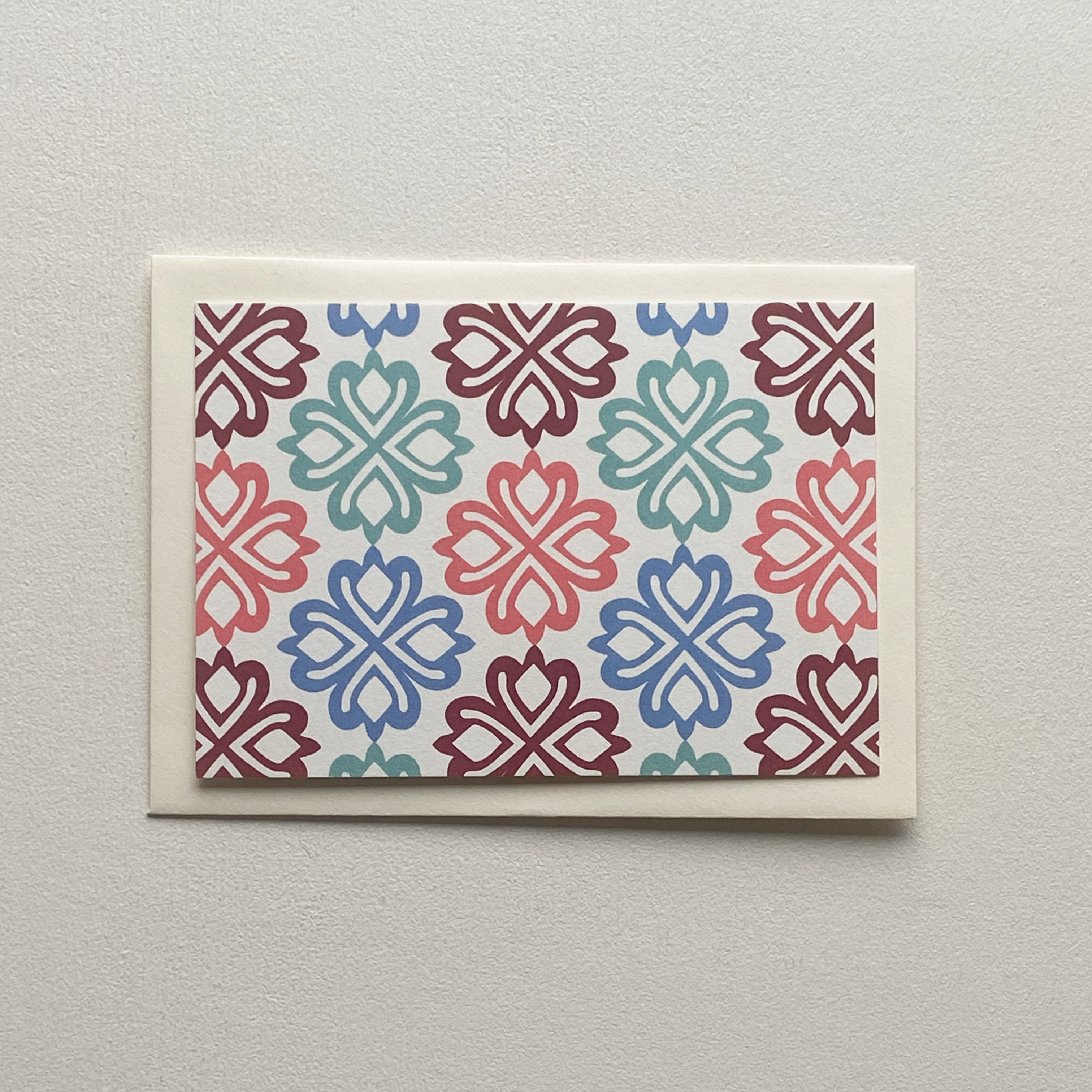 Mini Note Cards - No.3 - Carved Motif