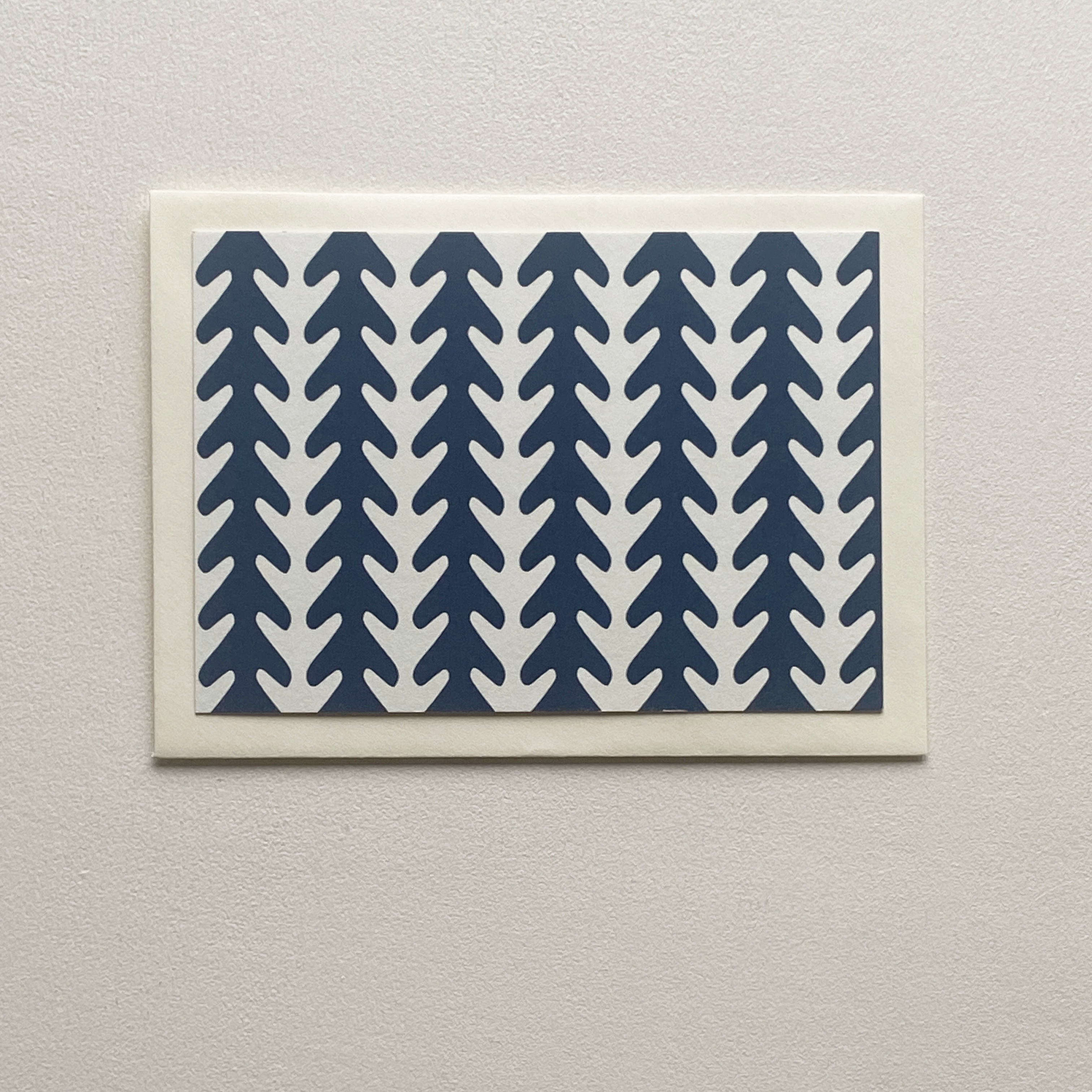 Mini Note Cards - No.5 - Palm Stripe