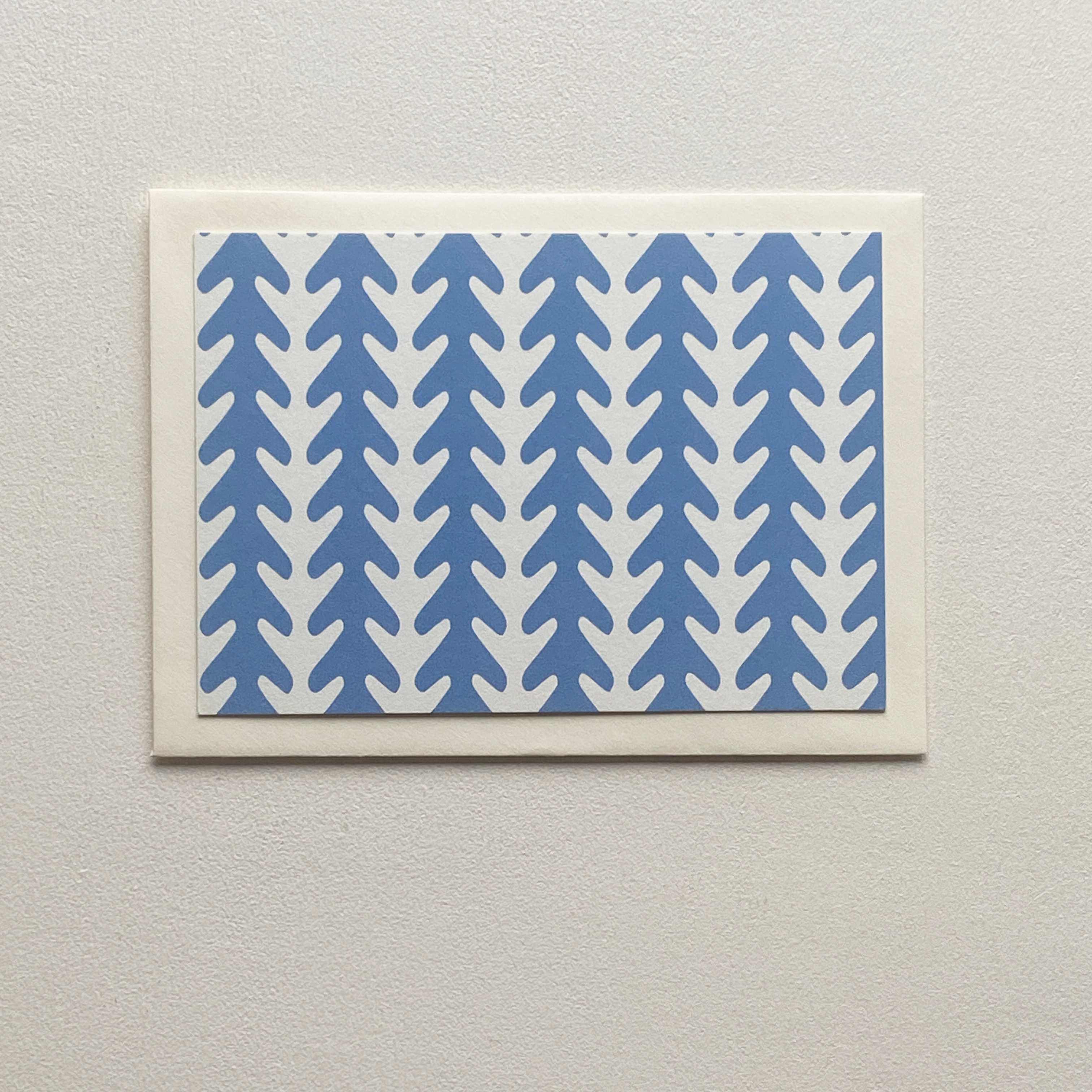 Mini Note Cards - No.5 - Palm Stripe