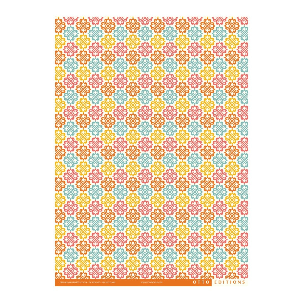 Carved Motif Multi 1 Wrapping Paper