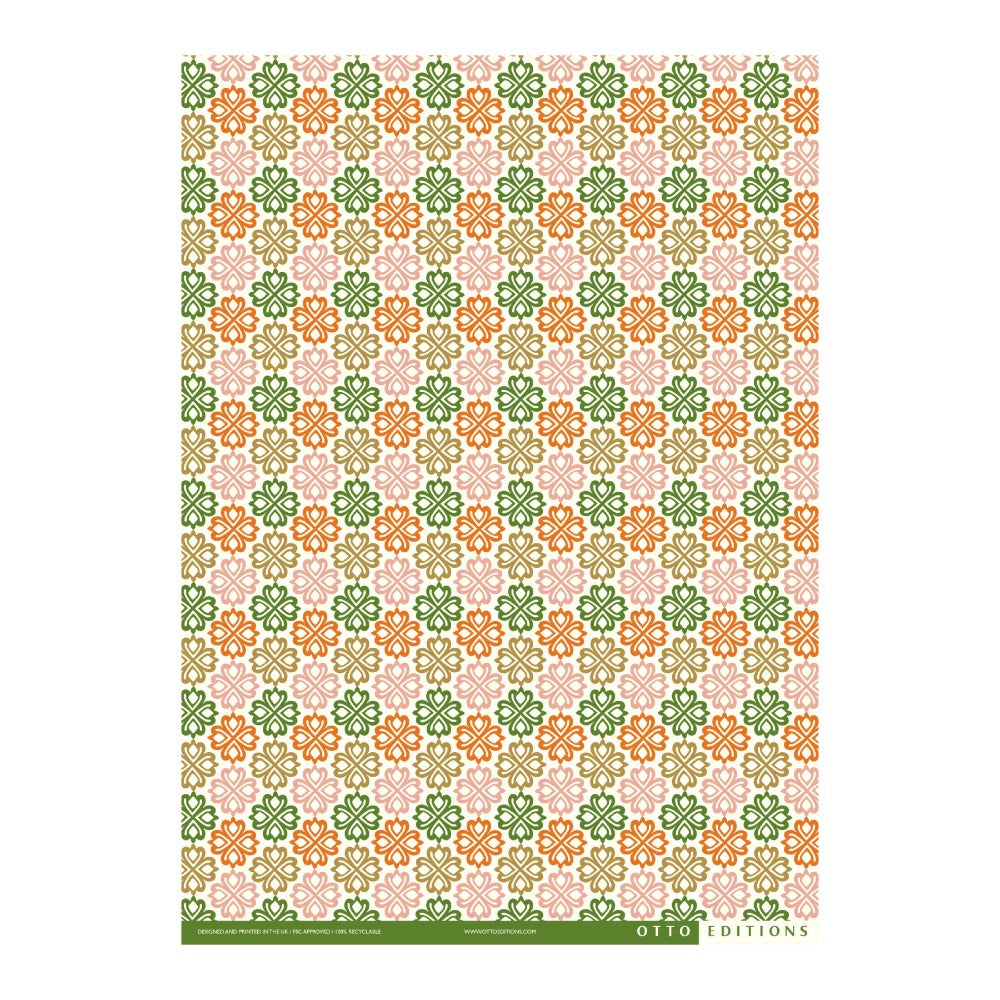 Carved Motif Multi 2 Wrapping Paper