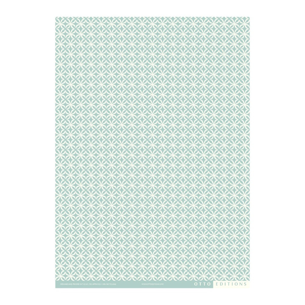Sambac Sea Foam Wrapping Paper