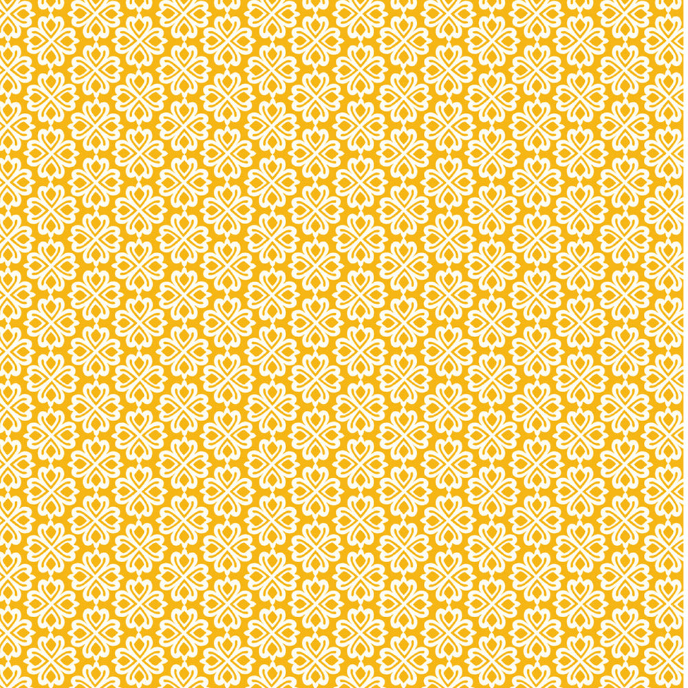 Carved Motif Saffron