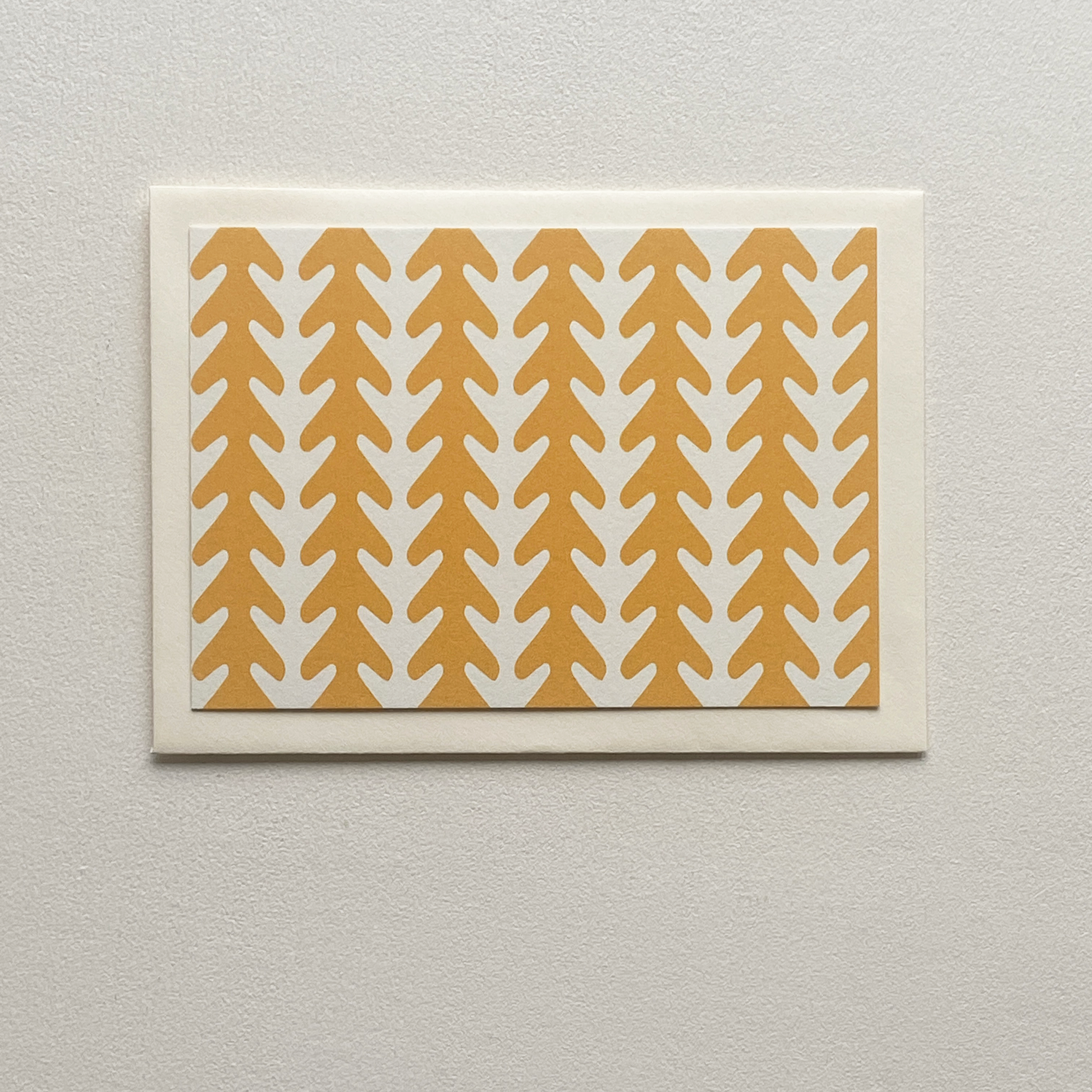 Mini Note Cards - No.5 - Palm Stripe