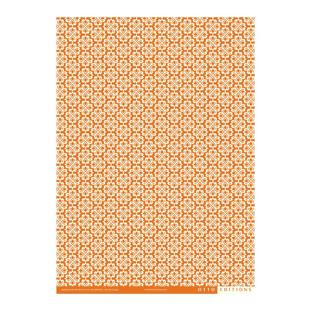 Carved Motif Spice Wrapping Paper